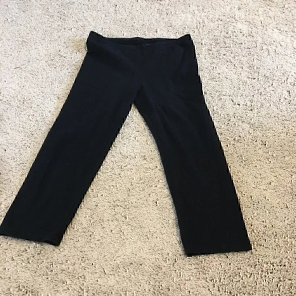 Old Navy Girls size large 10/12  black capris leggings